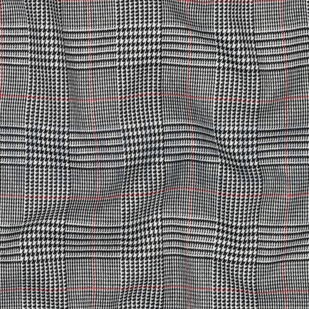 TARTAN CHECK SCHWARZ/WEISS (hover)