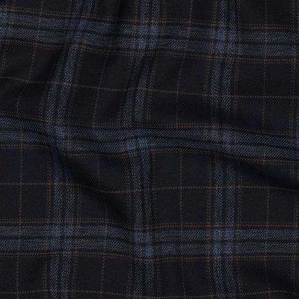 TARTAN CHECK NAVY/JEANS/CAMEL (hover)