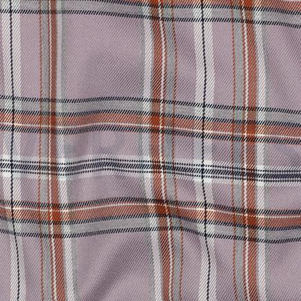 TARTAN CHECK LILAC/BROWN (hover)