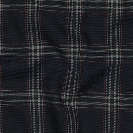 TARTAN CHECK MARINEBLAU/GRAU/ROT (hover)