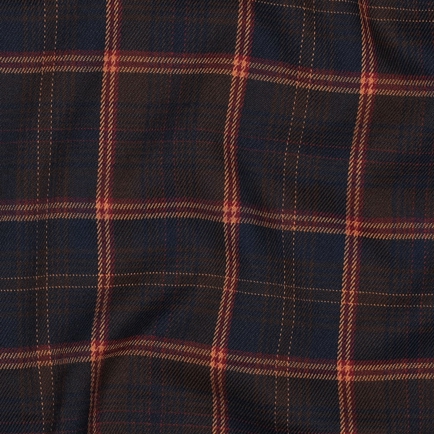 TARTAN CHECK MARINEBLAU/BRAUN/CAMEL (hover)