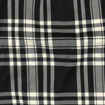 TARTAN CHECK BLACK/ECRU (hover)
