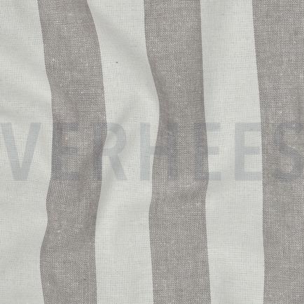 BAUMWOLLE GARNGEFÄRBT STREIFEN & KAROS BEIGE (hover)