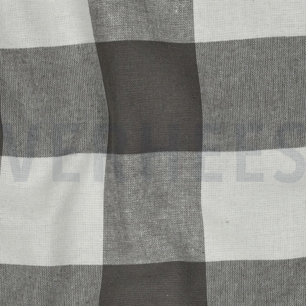 COTTON YARN DYED STRIPES & CHECKS SAGE (hover)