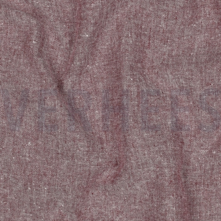 COTTON YARN DYED STRIPES & CHECKS AUBERGINE (hover)