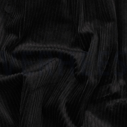CORDUROY GEWASSEN 6W STRETCH ZWART (hover)