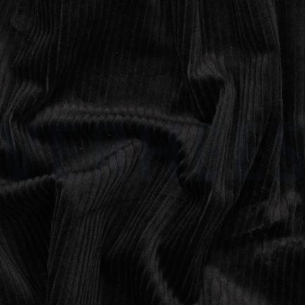 CORDUROY GEWASSEN 6W STRETCH ZWART (hover)