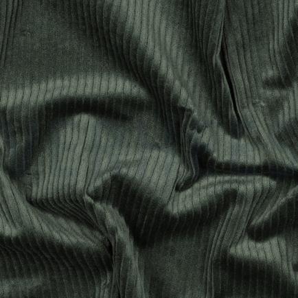 CORDUROY GEWASSEN 6W STRETCH DONKERGROEN (hover)