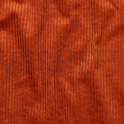 CORDUROY GEWASSEN 6W STRETCH TERRACOTTA (hover)
