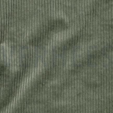 CORDUROY GEWASSEN 6W STRETCH GROEN (hover)