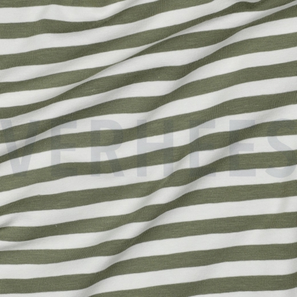 JERSEY GARNGEFÄRBT STREIFEN SANFTGRÜN (hover)