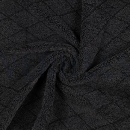 TEDDY JACQUARD DIAMANT DONKERGRIJS (hover)