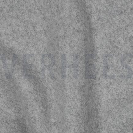 KATOENEN FLEECE GOTS LICHTGRIJS GEMÊLEERD (hover)
