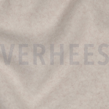 BAUMWOLLE FLEECE GOTS BEIGE MELIERT (hover)