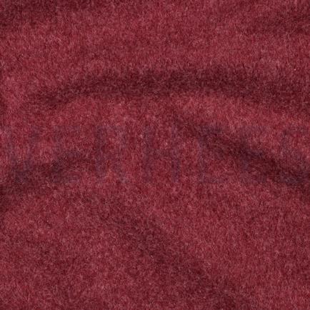 KATOENEN FLEECE GOTS BORDEAUX GEMÊLEERD (hover)