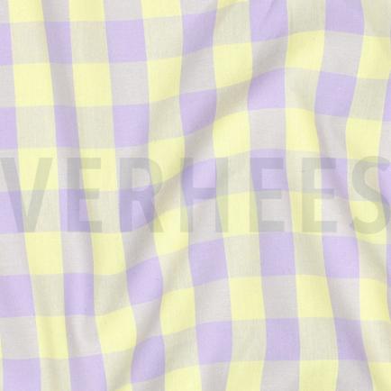 COTTON YARN DYED CHECKS YELLOW (hover)