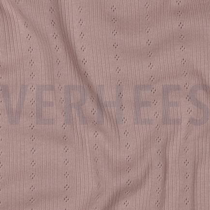 FEINSTRICKJERSEY AJOUR SANFTES LILA (hover)