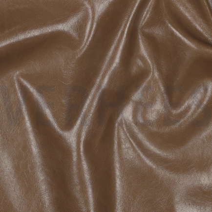KUNSTLEDER GLÄNZEND STRETCH TAUPE (hover)