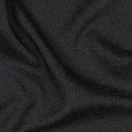 CRÊPE MAROCAIN STRETCH ZWART (hover)