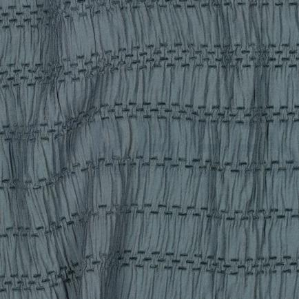 CHENILLE JACQUARD MISTIG BLAUW (hover)