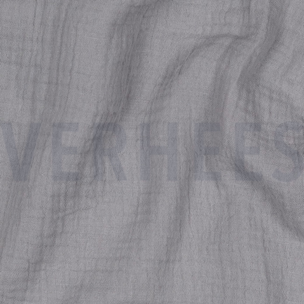 DOUBLE GAUZE GOTS GRIJS (hover)