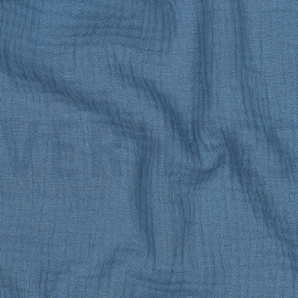 DOUBLE GAUZE GOTS INDIGO (hover)