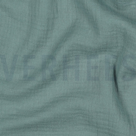 DOUBLE GAUZE GOTS DONKER NILE (hover)