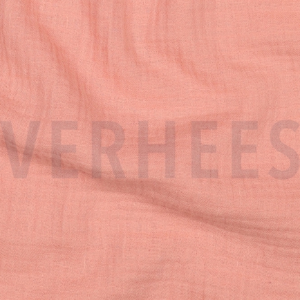 DOUBLE GAUZE GOTS ZALM (hover)