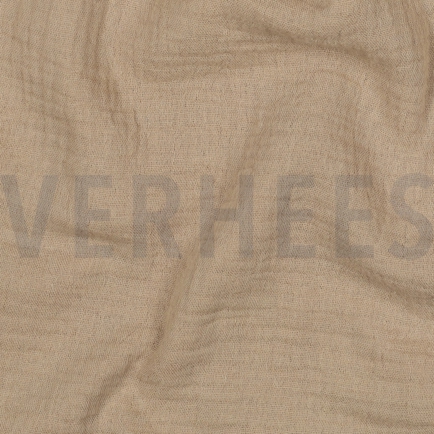 DOUBLE GAUZE GOTS BEIGE (hover)