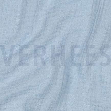 DOUBLE GAUZE GOTS BLAUW (hover)