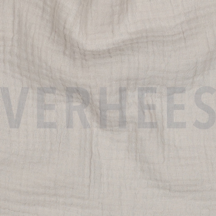 DOUBLE GAUZE GOTS LICHT ZAND (hover)