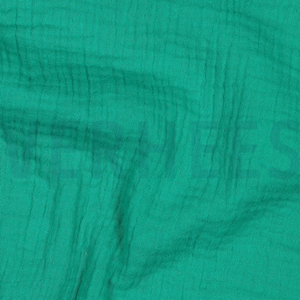 DOUBLE GAUZE GOTS GROEN (hover)