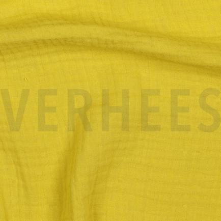 DOUBLE GAUZE GOTS BANAAN GEEL (hover)