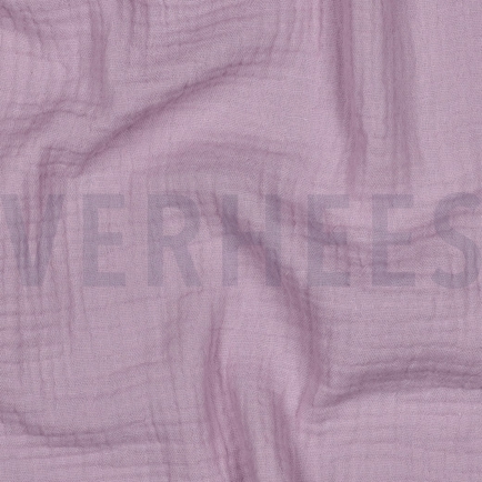 DOUBLE GAUZE GOTS LICHT LILA (hover)