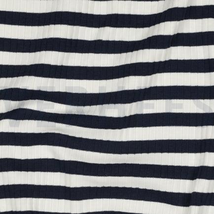 RIB GARENGEVERFD STREPEN DONKERBLAUW (hover)