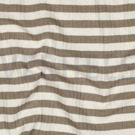 RIB YARN DYED STRIPES SAND (hover)