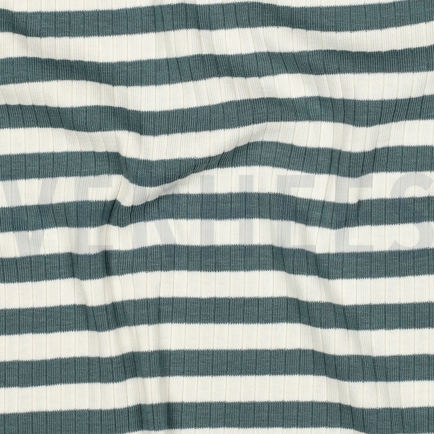 RIB YARN DYED STRIPES PETROL (hover)