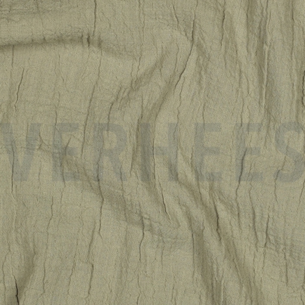 DOUBLE GAUZE SLUB OLIVE (hover)