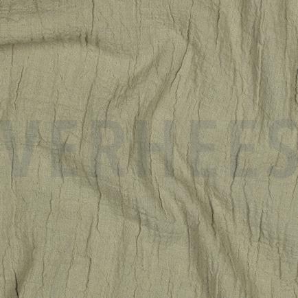 DOUBLE GAUZE SLUB OLIJF (hover)