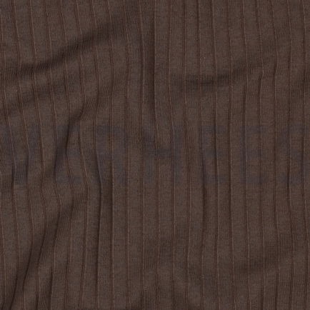 RIB JERSEY GROOT BRUIN (hover)