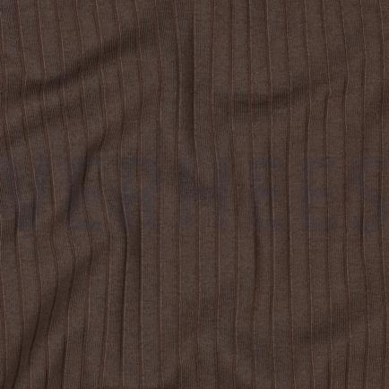 RIB JERSEY BIG BROWN (hover)