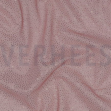 ROYAL TULE SPARKLE OLD ROSE/ GOLD (hover)