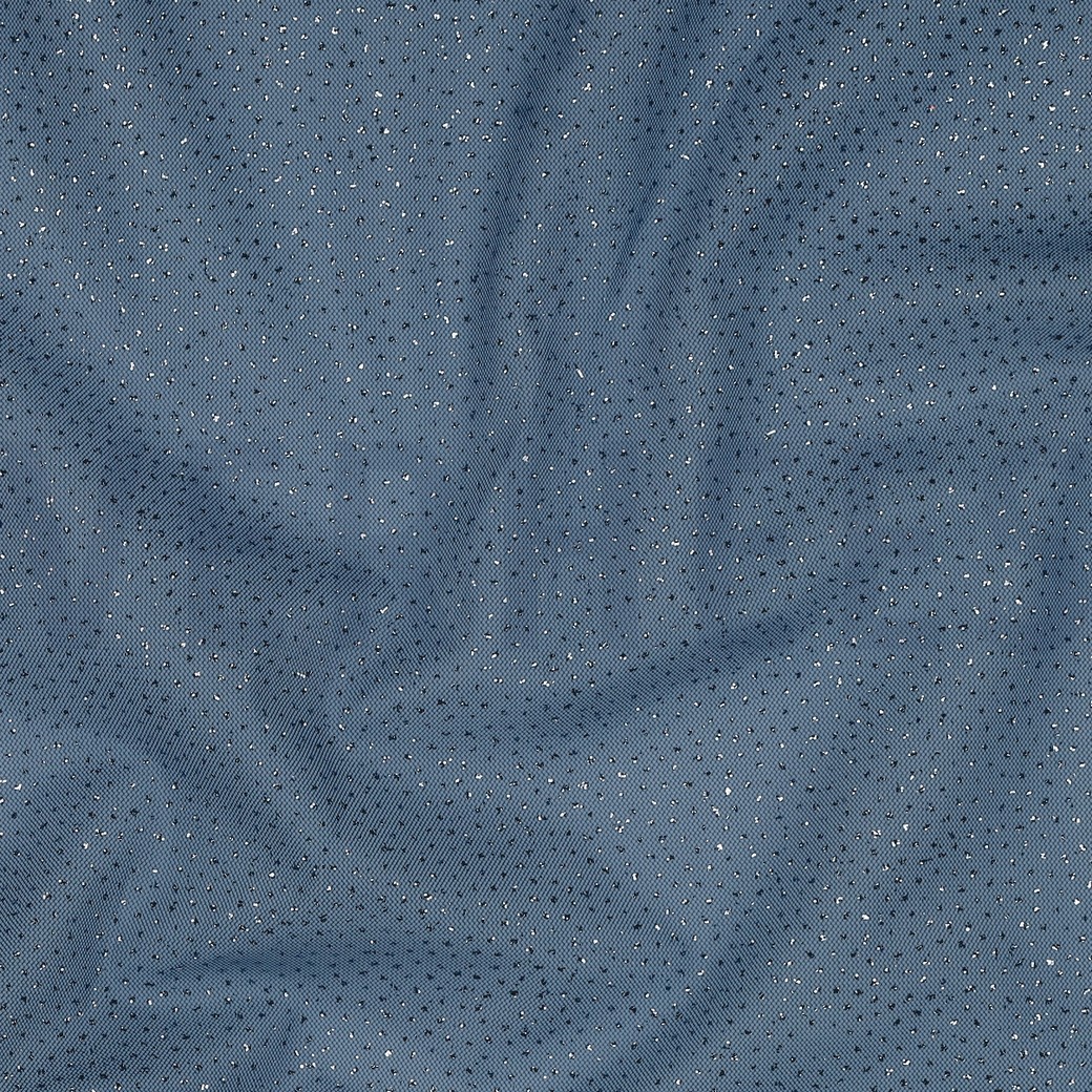 ROYAL TULE GLITTER JEANS/ZILVER (hover)