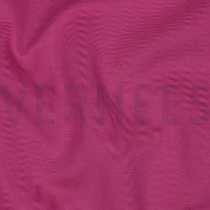 COTTON INTERLOCK JERSEY FUCHSIA (hover)