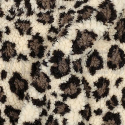 TEDDY JACQUARD TIERHAUT BRAUN (hover)