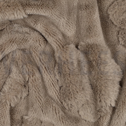 FLEECE BLUMEN TAUPE (hover)