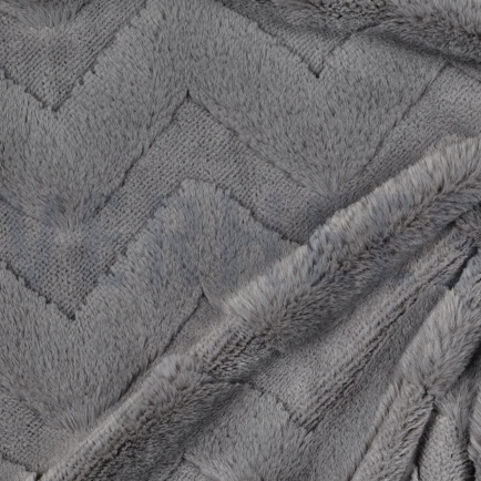 FLEECE ABSTRACT GRAU (hover)