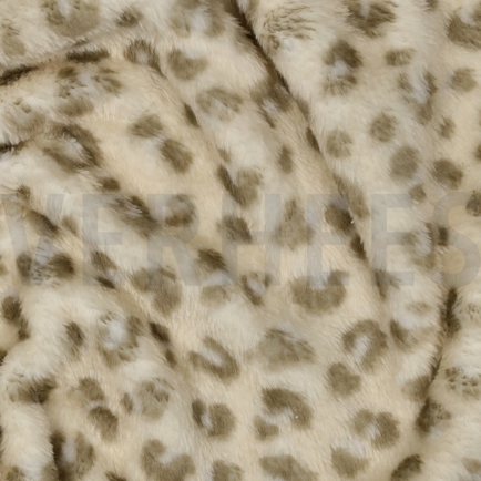 FLEECE BEIDSEITIG TIERHAUT BEIGE (hover)