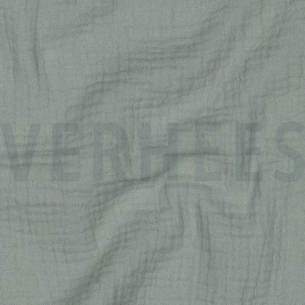 DOUBLE GAUZE 160CM GROEN (hover)