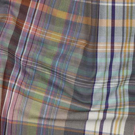 COTTON YARN DYED CHECKS MULTICOLOUR (hover)